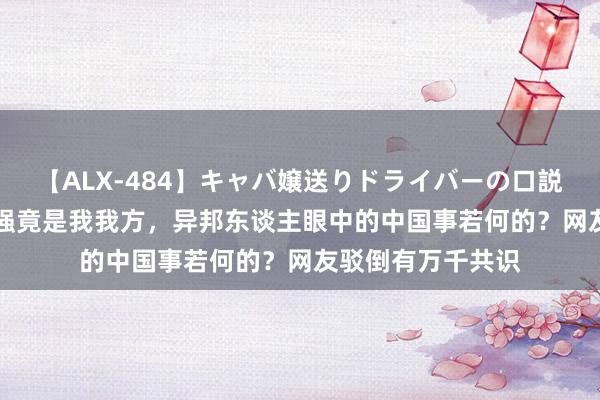 【ALX-484】キャバ嬢送りドライバーの口説きハメ撮り 2 列强竟是我我方，异邦东谈主眼中的中国事若何的？网友驳倒有万千共识