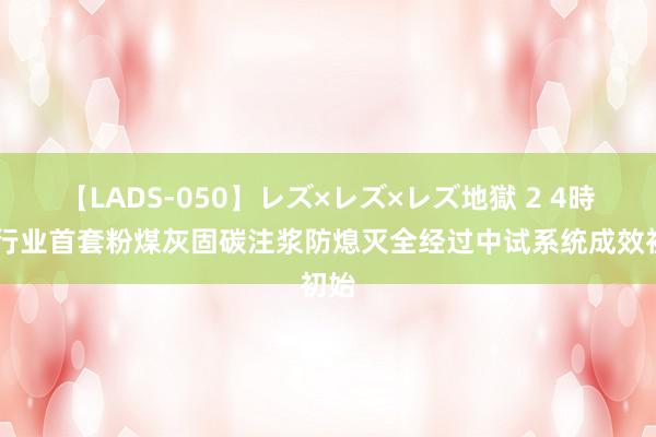 【LADS-050】レズ×レズ×レズ地獄 2 4時間 行业首套粉煤灰固碳注浆防熄灭全经过中试系统成效初始